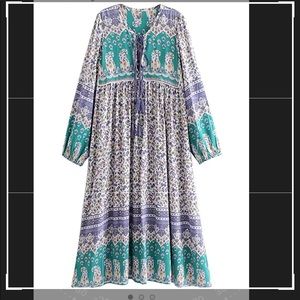 RVivimos Long Bohemian Dress